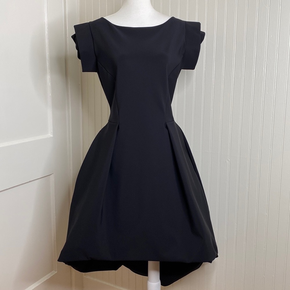 Le Petit Robe di Chiara Boni Cap-Sleeve High-Low Dress